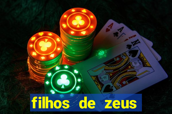 filhos de zeus mitologia grega